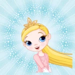 princess memory game for kids android application logo